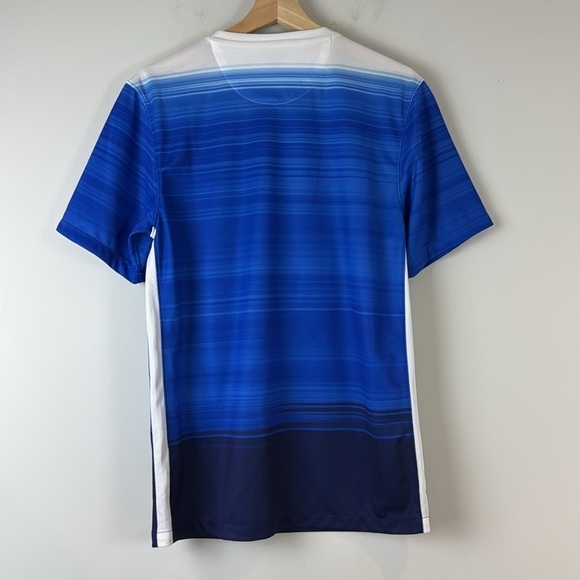 USA Soccer 2015/16 Nike Dri Fit Jersey Mens Small Blue Stitched Logo - Picture 3 of 10